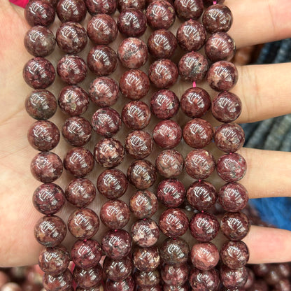 AA Red Eudyalite Beads 6mm 8mm 10mm 15''