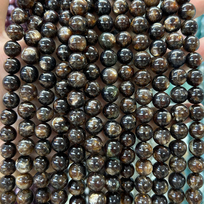 Genuine Biotite Beads Top quality 10mm 15''