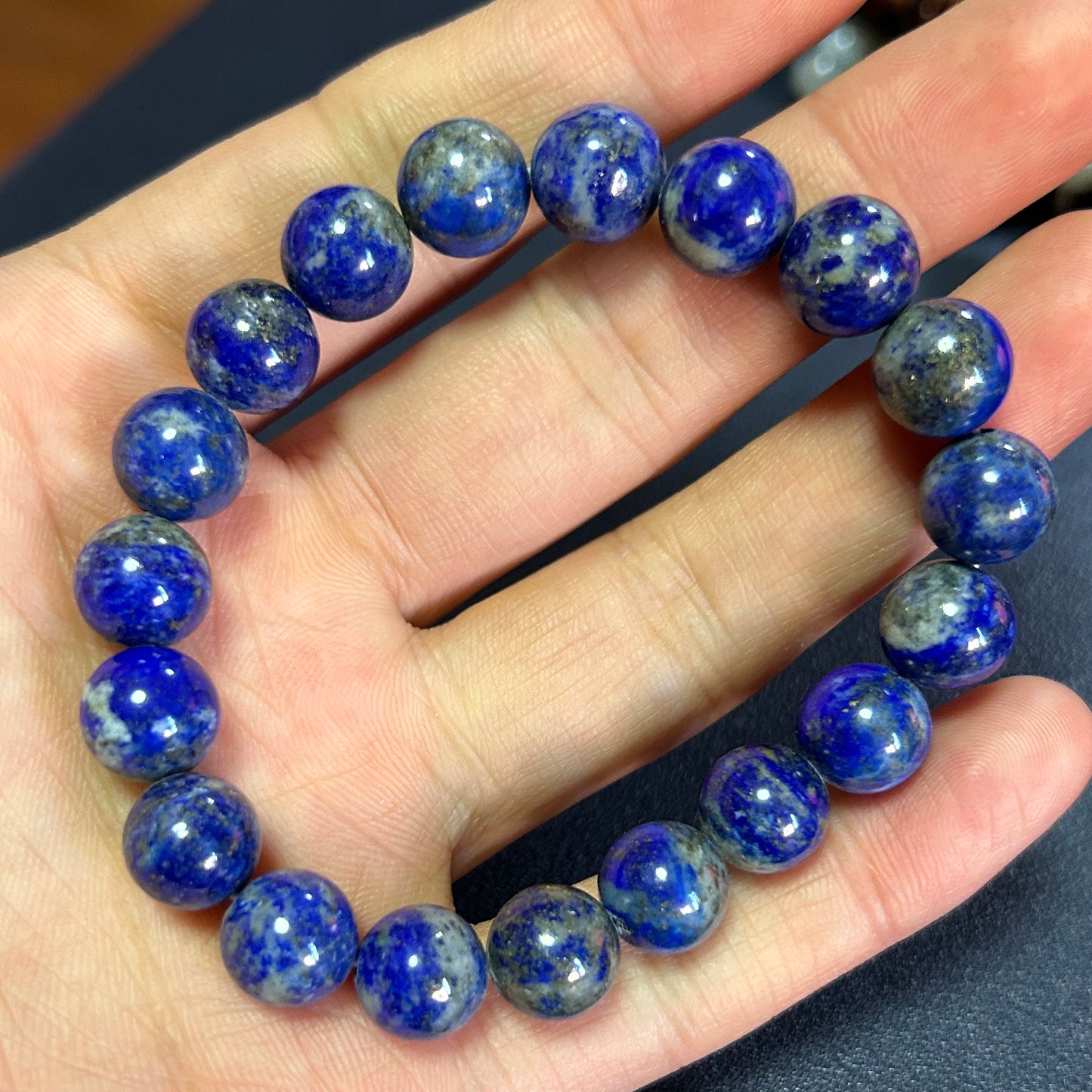 Genuine Lapis Lazuli Bracelet 8''