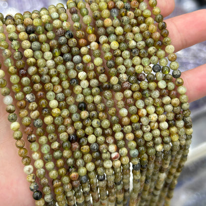 2x4mm Bronzite Rondelle Beads 15''（复制）