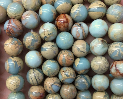 Impression Jasper Beads 4mm 6mm 8mm 10mm 12mm 14mm 15''