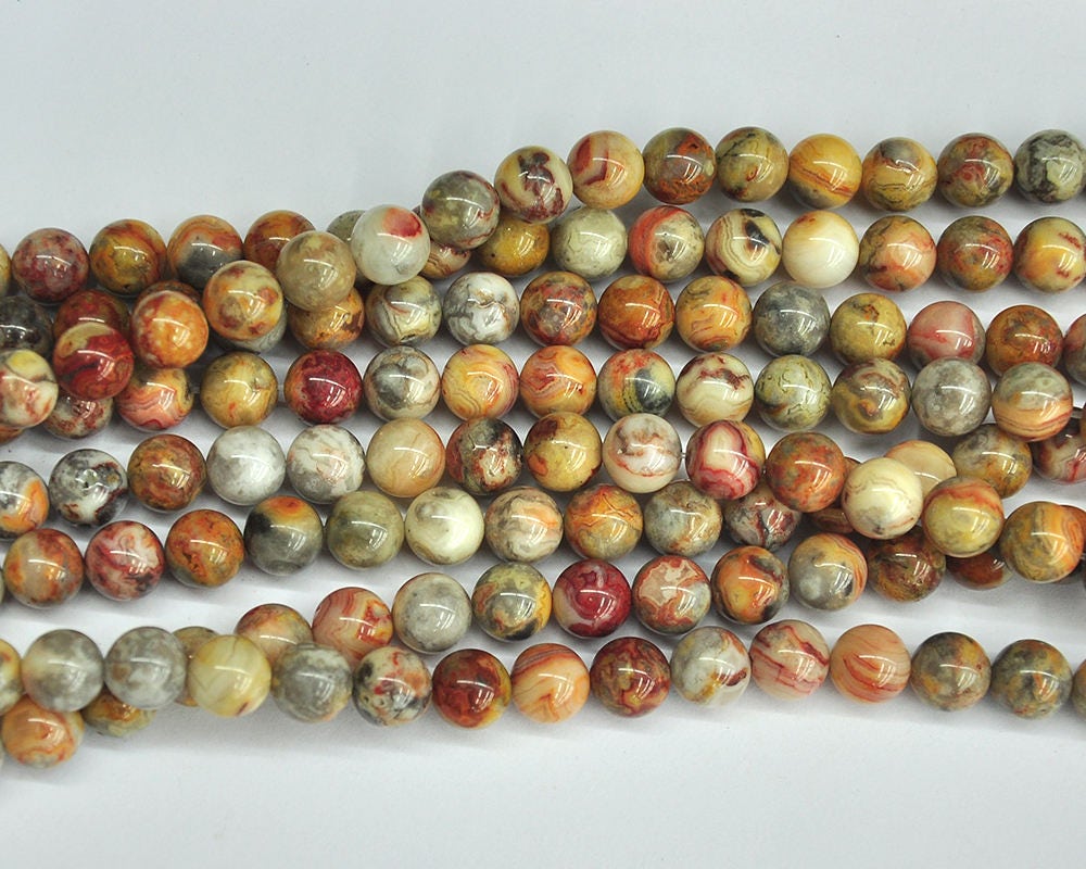 Crazy Agate Stone Beads 4mm 6mm 8mm 10mm 12mm 15''