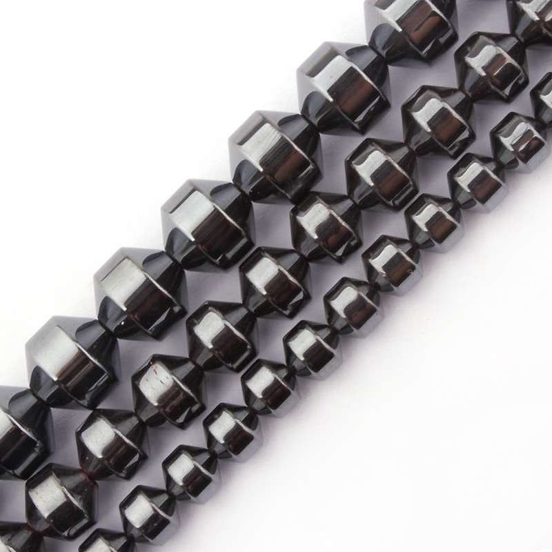 Hematite Drum Beads 6mm 8mm 10mm 15''