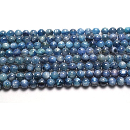 Blue Kyanite Stone Beads 6mm 8mm 10mm 15''