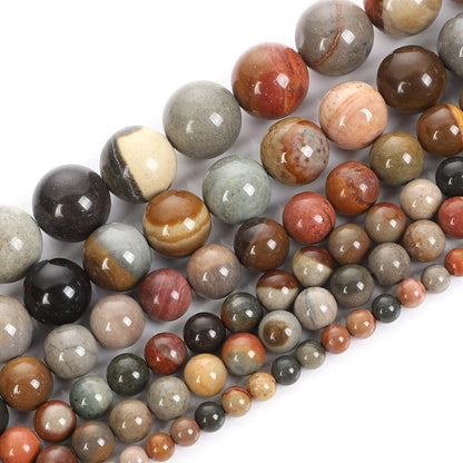 Ocean Jasper Beads 4mm 6mm 8mm 10mm 12mm 15''