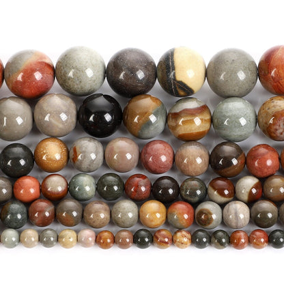 Ocean Jasper Beads 4mm 6mm 8mm 10mm 12mm 15''